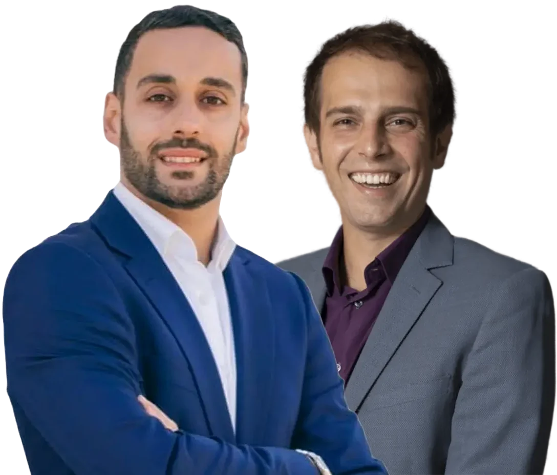 Omar El Deek and Andrea Abbondanza